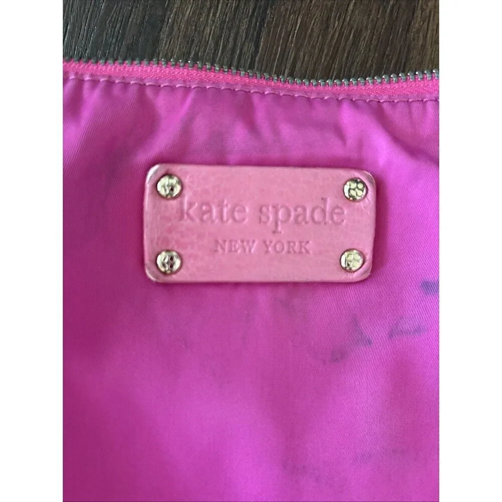 Kate Spade Victoria Basic Nylon Pink Swing/ Adjustable Crossbody Y2K Sur…